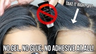 How To MELT That Lace WITHOUT ANY GEL GLUE OR MESS Ft WowAfrican Black Friday Sale [upl. by Chill13]