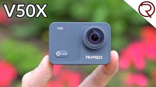 Akaso V50X Review amp Sample Videos  Best Akaso Action Camera Yet [upl. by Ahcarb]