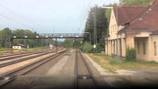 Führerstandsmitfahrt auf einem Railjet von Bregenz nach Lindau Bodensee [upl. by Ardnad399]