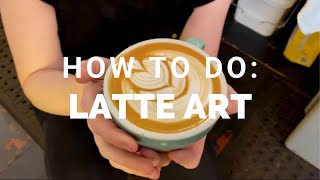 This is a latte art tutorial [upl. by Shornick]