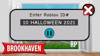 10 New Brookhaven Halloween CODES Brookhaven Rp 2024 Codes Working Music Id Codes Halloween Roblox [upl. by Odareg834]