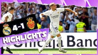 Real Madrid 41 Mallorca  HIGHLIGHTS  LaLiga 202223 [upl. by Schumer278]