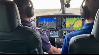 Cirrus Vision Jet G2 Flight Trial [upl. by Enelyaj]