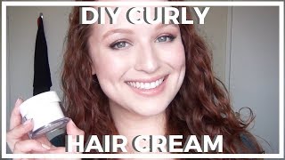 3 Ingredient DIY ♥ Curly Hair Cream [upl. by Moore597]