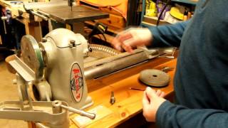 8 My Myford ML8 woodturning lathe [upl. by Nomzaj]