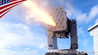 US Navy Ship SelfDefense System in Action  Launches RAM Phalanx and Chaff [upl. by Ahsyat692]