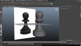 Maya tutorial  How to create a Chess piece in 1 minute [upl. by Henrietta]