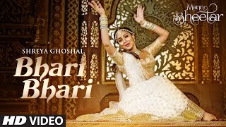 Bhari Bhari Song  MANN BHEETAR  Pt Birju Maharaj Shreya Ghoshal Rajeev Mahavir Sandeep Mahavir [upl. by Dlorrej]