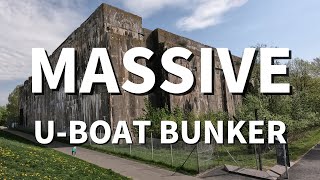 Gigantic WWII UBoat Bunker [upl. by Hackney]