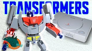 Optimus Prime Playstation X Transformers Review [upl. by Inneg]