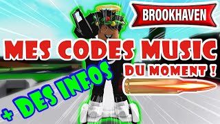 Des CODES de MUSIC avec des infos sur moi Brook haven [upl. by Imotas602]