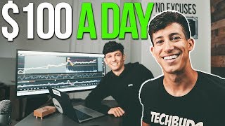 HOW TO MAKE 100 A DAY AS A BEGINNER INVESTOR [upl. by Andres456]