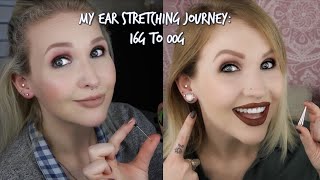 My Ear Stretching Journey 16g to 00g [upl. by Kurtzman]