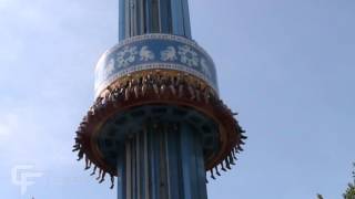 Mach Tower offride HD Busch Gardens Williamsburg [upl. by Oht]