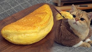 Super Fluffy Souffle Omelette [upl. by Inami]