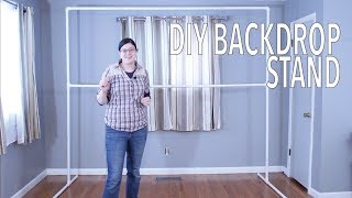 DIY PVC Backdrop  Party Planning How Tos [upl. by Yajet]