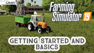 Farming Simulator 19  Getting Started and Basics  Xbox Series X  Xbox One  FS19 [upl. by Ivgnout]