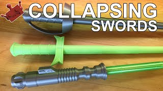 3D Printed Collapsing Swords [upl. by Axe323]