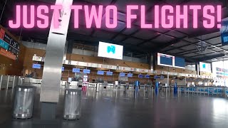 Unplanned vlog at empty Charleroi Airport 🇧🇪 ✈ [upl. by Razec]