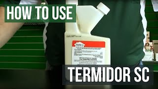 How To Use Termidor SC Termiticide and Ant Killer [upl. by Annayat]