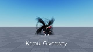 Kamui Ability Giveaway  Roblox Studio [upl. by Poland]