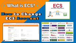 What is ECS  How we can change ECS account online  Step by Step Explained  ICICI Emandate [upl. by Akcimat]