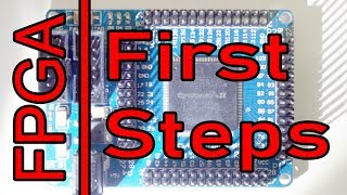 FPGA first steps in Quartus II Altera [upl. by Nnayram196]