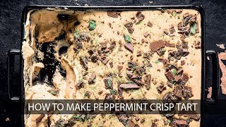 How to make easy Peppermint Crisp Tart  Woolworths TASTE [upl. by Cud]