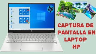 como hacer capturas de pantalla en laptop HP [upl. by Caneghem]