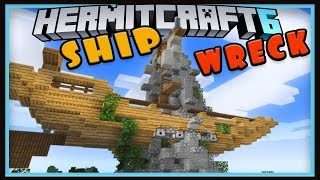 Hermitcraft Season 6 Shipwreck Rock Build Minecraft 113 survival lets play Ep7 [upl. by Belanger117]