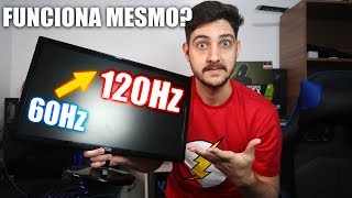 OVERCLOCK EM MONITOR JÁ VIU ISSO VEJA COMO FAZER E SE VALE A PENA [upl. by Lonni]