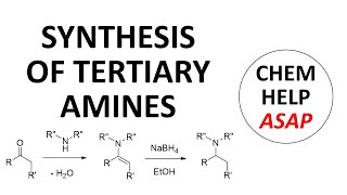 tertiary amine synthesis amp reductive amination [upl. by Shriner]