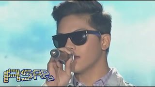 Daniel Padilla sings quotSimpleng Tulad Moquot on ASAP [upl. by Ynttirb364]