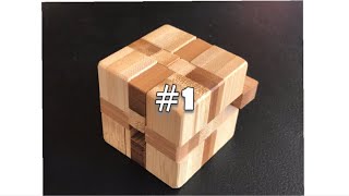 Wood Cube Puzzle [upl. by Khosrow]