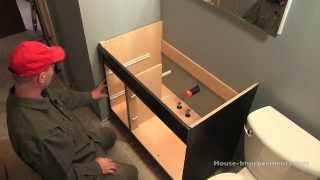 How To Install a Bathroom Vanity [upl. by Aleetha]