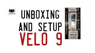 CAT EYE Velo 9 Unboxing and Setup [upl. by Wiencke]