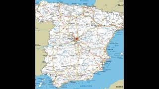 map of Spain [upl. by Finbar]