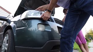 How to Replace Headlight for Chevrolet Uplander 2007 [upl. by Elamrej831]