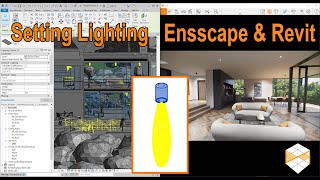 Enscape Lighting Tutorial for Revit [upl. by Aipmylo]