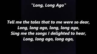 LONG LONG AGO Lyrics Words sing along Sing me songs Tell me tales Suzuki Don’t sit under apple tree [upl. by Kreg]