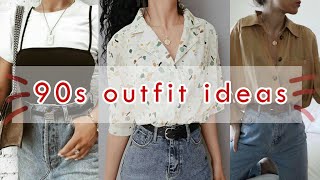 90s inspired outfit ideas  Annesthetic Diary [upl. by Talley]