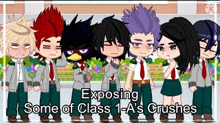 Exposing Class 1A’s Crushes  MHA  Gacha Club [upl. by Eecak]