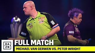 FULL MATCH  Michael van Gerwen vs Peter Wright 201920 Darts World Championship [upl. by Cariotta]