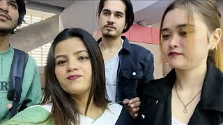 Sameer Abbasi Ke Saath Mera First Vlog 🙈❤️ Mr Altamas  Sanaya  Sameer Khan  Wish [upl. by Annodas]