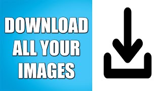 How to Download ALL Images From a Website at once [upl. by Toback]