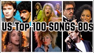 US Billboard Top 100 Songs of the 80s [upl. by Ycnahc]