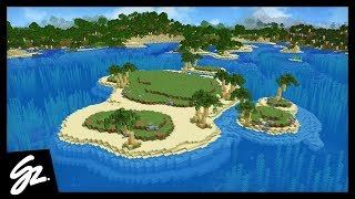 BUILDING A CUSTOM ISLAND  Minecraft 5 [upl. by Atsilac878]