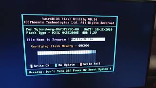 How to Update the Phoenix Award BIOS of old Foxconn amp EVGA Motherboards [upl. by Atlee]