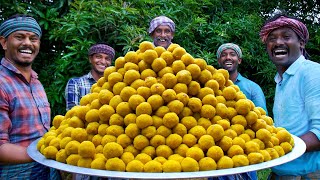 1000 LADDU  Diwali Sweets Recipe  Boondi Laddu Making in Village  Indian Dessert Recipes Cooking [upl. by Ranjiv299]