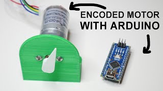 Encoded Motor With Arduino [upl. by Yetty]